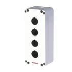 SCAME PARRE - CONTENITORE VUOTO 4 POSTI GRIGIO