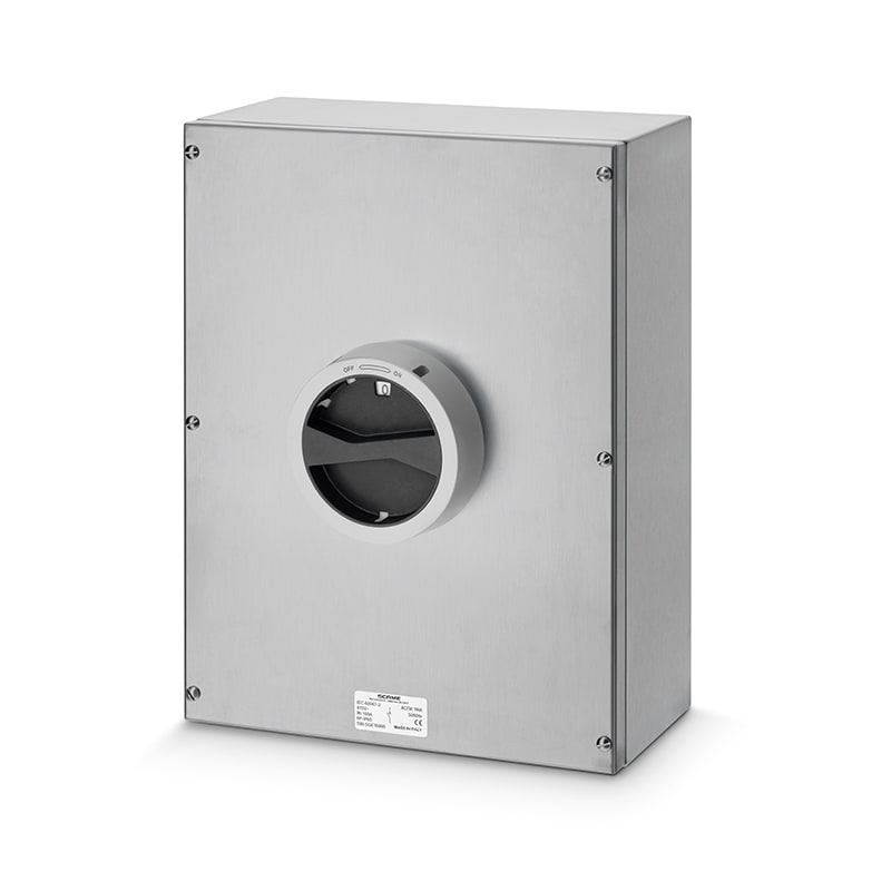SCAME PARRE - ISOLATORS IN ACCIAIO 160A 6 POLI GENER.