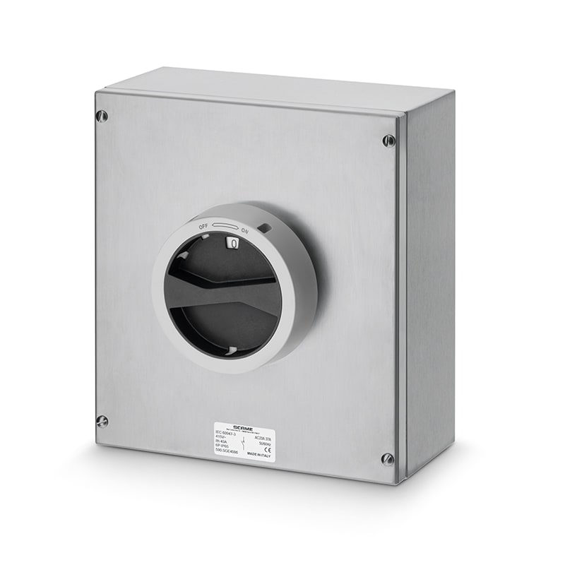 SCAME PARRE - DISP. COMANDO GENERALE IP65 63A 3POLI