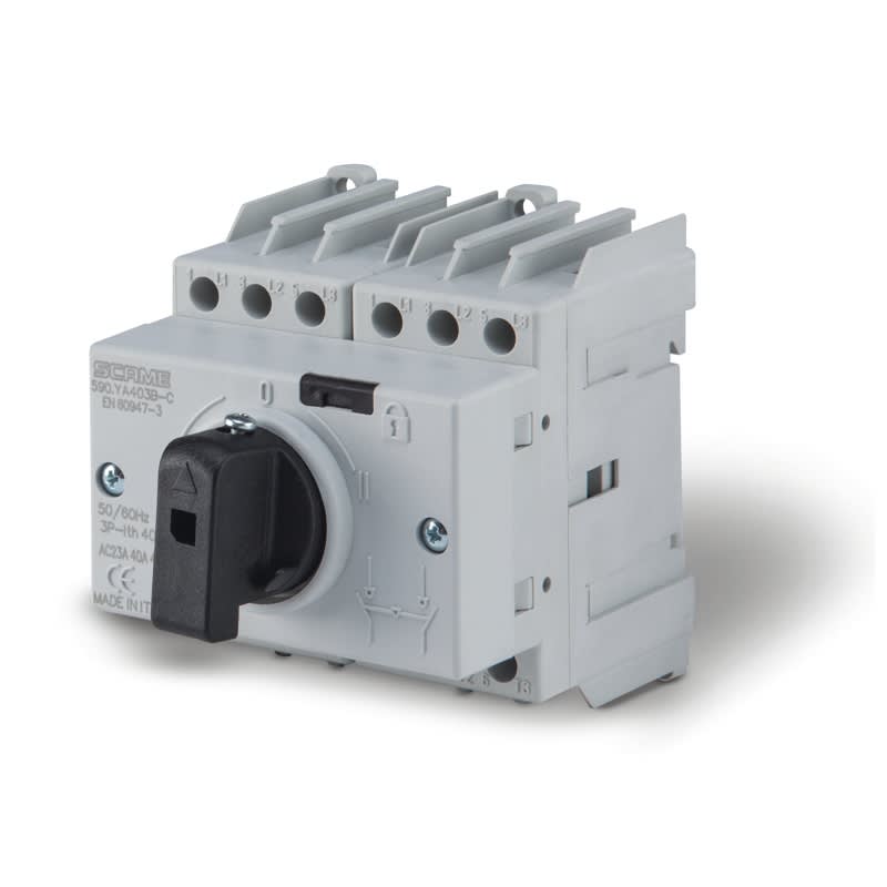 SCAME PARRE - FRUTTO INTERRUTTORE 25A 8 POLI  BOX
