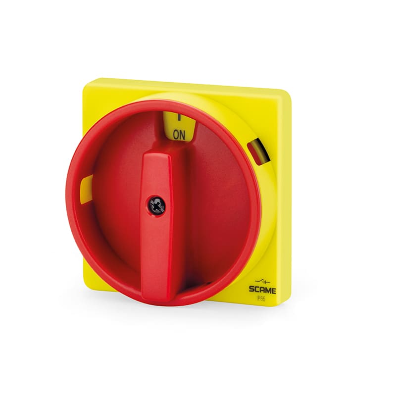 SCAME PARRE - DISP.INT.GEN.EMERG.Q.67MM RS/GL BLOC/POR