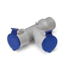 SCAME PARRE - ADATT. 2X2P+T 230V 32A IP44/IP54