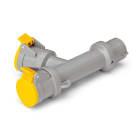 SCAME PARRE - ADATTATORE 2X2P+T 110V 16A IP44