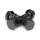 SCAME PARRE - ADATTATORE 3X2P+T 220V 16A IP67 NERO