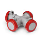 SCAME PARRE - ADATTATORE 3X3P+N 380V 16A IP67