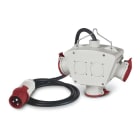 SCAME PARRE - ADATTATORE 3 PRESE C/CAVO IP44