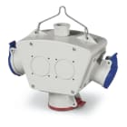 SCAME PARRE - ADATTATORE 3 PRESE S/CAVO IP44