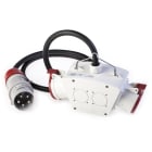 SCAME PARRE - ADATTATORE 2 USC. C/CAVO 3P+N 380V IP44