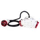 SCAME PARRE - ADATTATORE 2 USC. C/CAVO 3P+T 380V IP66