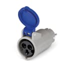 SCAME PARRE - ADATTATORE SPINA-PRESA 2P+T 16A 250V