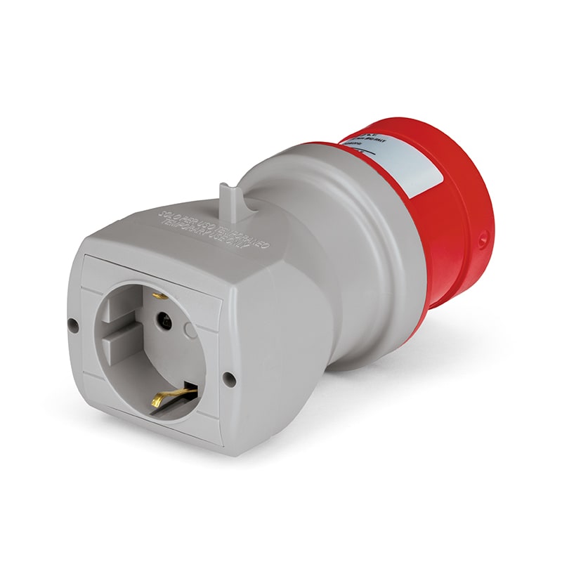 SCAME PARRE - ADATTATORE IEC309 5P - DOMESTICO TEDESCA