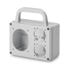 SCAME PARRE - ADATTATORE VUOTO 160X120X80 1X16A+2XDOMO