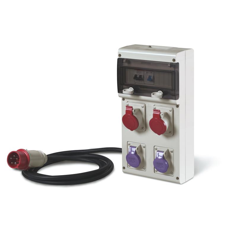 SCAME PARRE - QUADRO DISTR. DA PARETE BLOCK4 C/CAVO