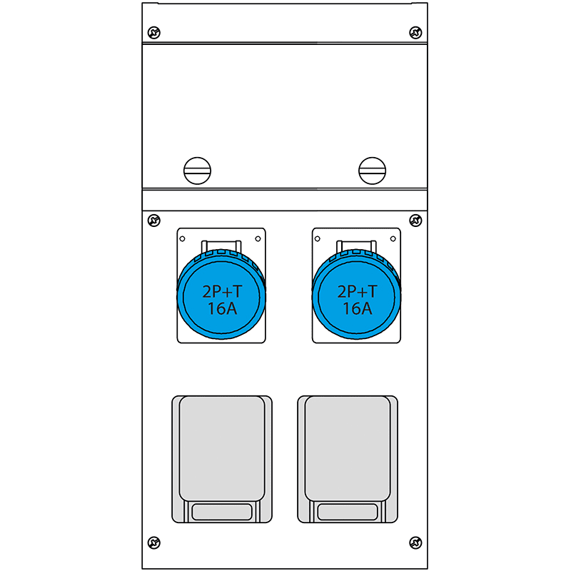 SCAME PARRE - BLOCK4-2 DOMOPLUS (1BIV+1PLURISTANDARD)
