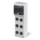 SCAME PARRE - QUADRO BLOCK3 CON 6 PREFORATURE + 6 DIN