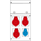 SCAME PARRE - QUADRO DISTR. DA PARETE BLOCK4