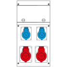 SCAME PARRE - QUADRO DISTR. DA PARETE BLOCK4