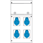SCAME PARRE - QUADRO DISTR. DA PARETE BLOCK4