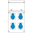 SCAME PARRE - QUADRO DISTR. DA PARETE BLOCK4