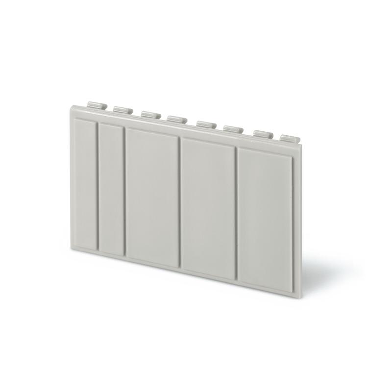 SCAME PARRE - MOSTRINA COPRIMODULI 4DIN 73X49MM BIANCA