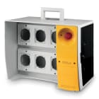 SCAME PARRE - QUADRO MBOX2 VUOTO X 6 PRESE OPTIMA + EM