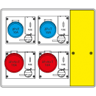 SCAME PARRE - MBOX2 CON SPINA VOLANTE PRESE C/FUSIBILI