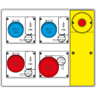SCAME PARRE - MBOX2 CON SPINA+EMERGENZA PR.C/FUSIBILI