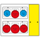 SCAME PARRE - MBOX2 CON MORSETTIERA PRESE S/FUSIBILI
