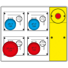 SCAME PARRE - MBOX2 CON SPINA+EMERGENZA PR.S/FUSIBILI