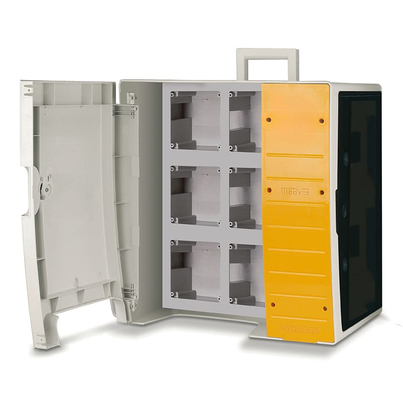 SCAME PARRE - QUADRO MBOX3 VUOTO PER 6 OMNIA CON PORTA