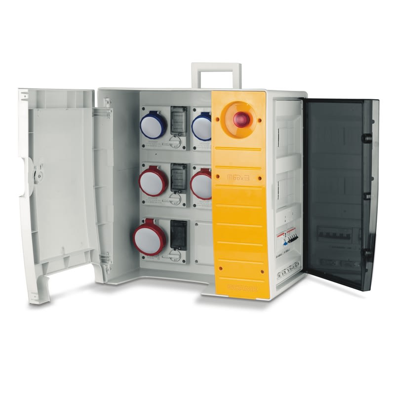 SCAME PARRE - MBOX3 CON SPINA FISSA PRESE C/FUSIBILI