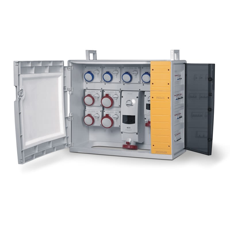 SCAME PARRE - MBOX5 MORSETTIERA+EMERGENZA PRESE C/FUS.