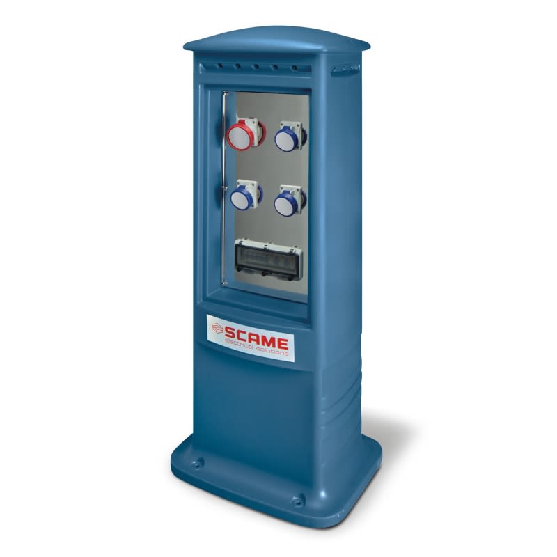 SCAME PARRE - COLONNINA KIOSK SMART C 3B+1R OMNIA