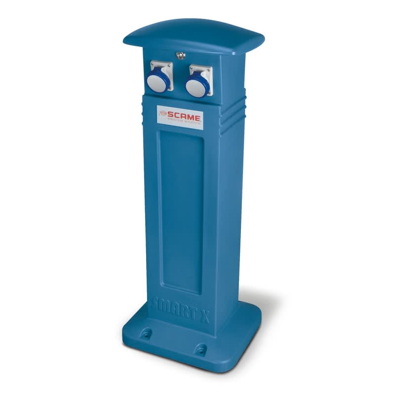SCAME PARRE - COLONNINA KIOSK SMART X 4BLU OPTIMA