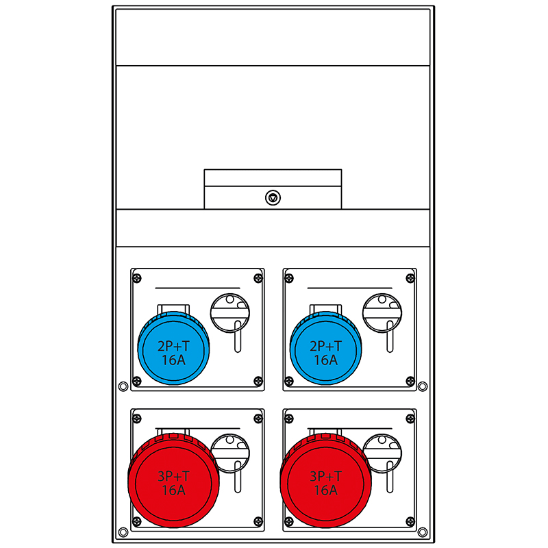 SCAME PARRE - QUADRO DISTRIBUZIONE DOMINO 550 IP66