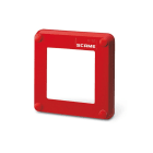 SCAME PARRE - COPERCHIO+VETRO RICAMBIO X CENTRALINO EM