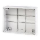 SCAME PARRE - SCATOLA DER.240X190 IP56 TRASP