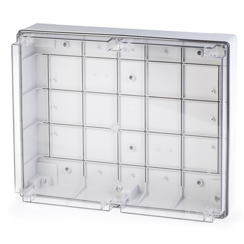 SCAME PARRE - SCATOLA DER.460X380 S/PAS.IP56 TRASPAR.