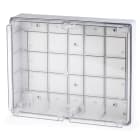 SCAME PARRE - SCATOLA DER.460X380 S/PAS.IP56 TRASPAR.