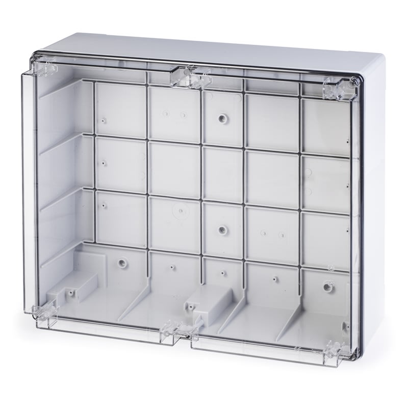 SCAME PARRE - SCATOLA DER.460X380 ALTA  IP56 TRASPAR.