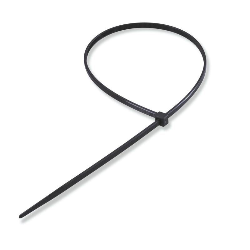 SCAME PARRE - FASCETTA NYLON NERA 7,5X300