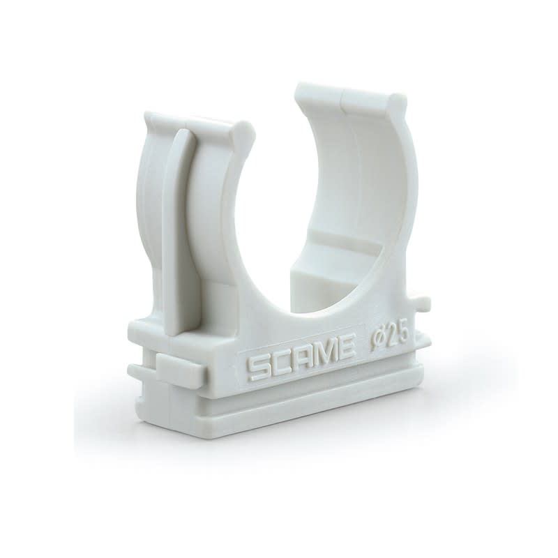 SCAME PARRE - CLIPS TUBE A SCATTO D25MM