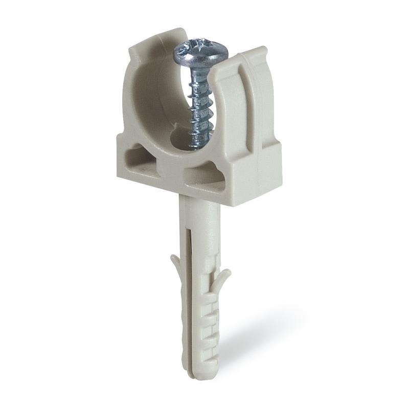 SCAME PARRE - CLIPS TUBE+TASSELLO+VITE D.25