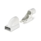 SCAME PARRE - RACCORDO TUBO D16 BIANCO PER MINIC.20X15