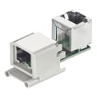 SCAME PARRE - CONNETTORE RJ45 8POLI ANGOLATO FEMMINA