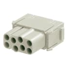 SCAME PARRE - INSERTO MODULO HAN MEGABIT 2X4 8P