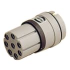 SCAME PARRE - INSERTO METALLICO 7 P. FEMMINA