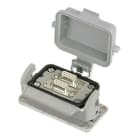 SCAME PARRE - CUSTODIA FISSA DA PANNELLO 2 USCITE PG29