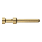 SCAME PARRE - CONTATTO A CRIMPARE.DORATO MASCH.O,75MMQ