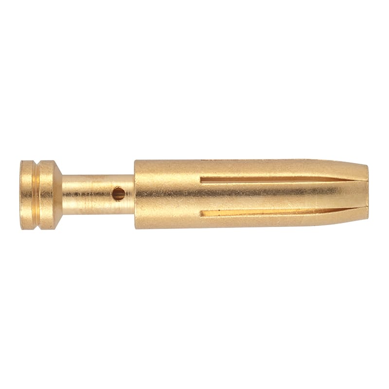 SCAME PARRE - CONTATTO A CRIMPARE.DORATO FEMM. O,75MMQ